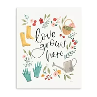 Life Full Bloom II Canvas Art