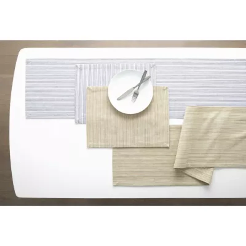 Home Expressions 4-pc. Miles Taupe Placemat