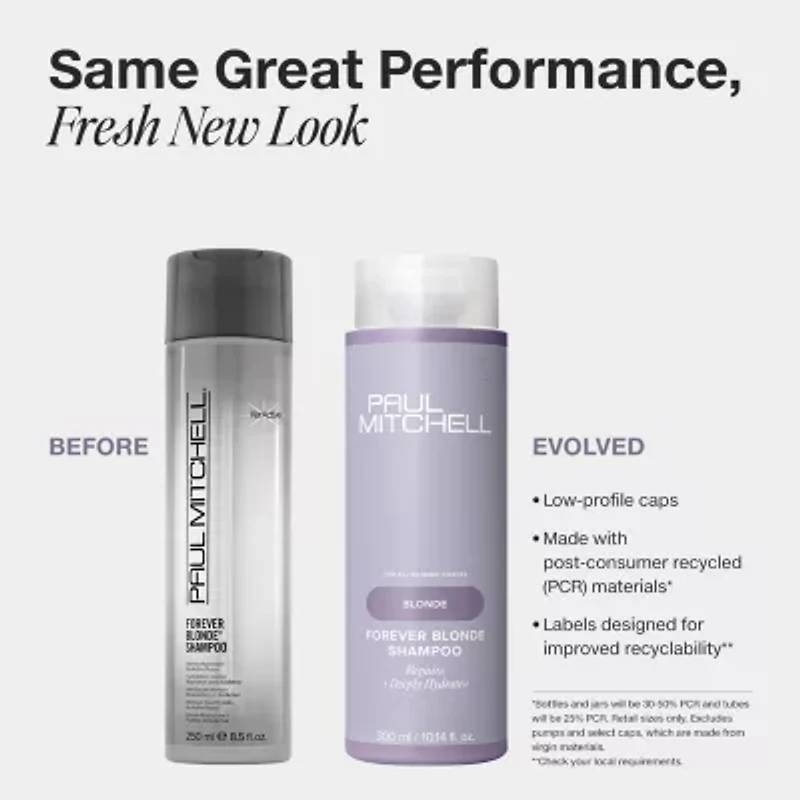 Paul Mitchell Forever Blonde Shampoo 10.1 oz.