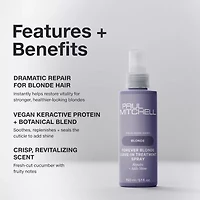Paul Mitchell Forever Blonde Leave-In Treatment Spray Styling Product 5.1 oz.
