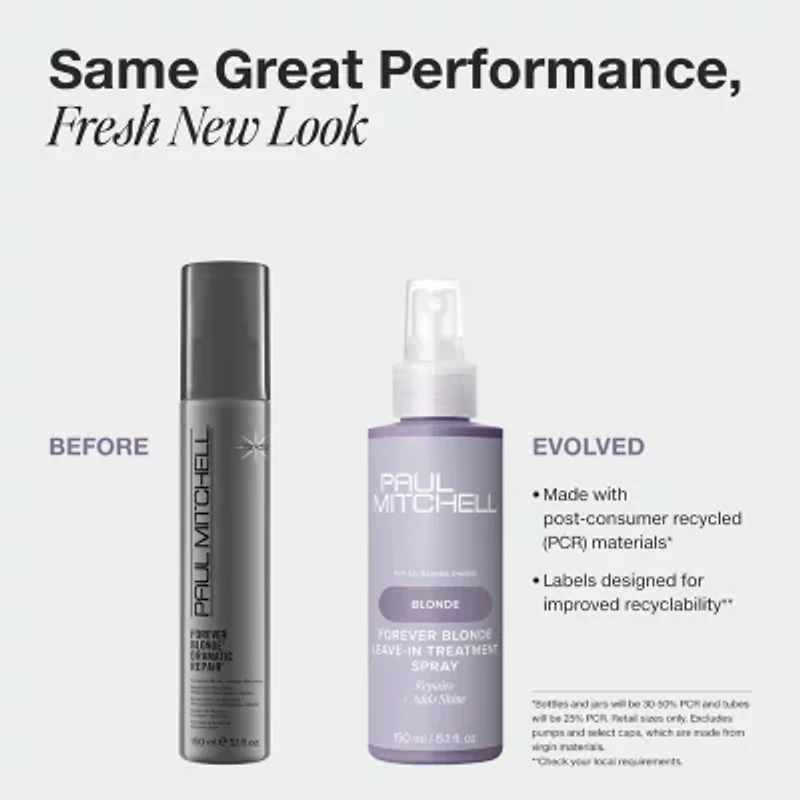 Paul Mitchell Forever Blonde Leave-In Treatment Spray Styling Product 5.1 oz.