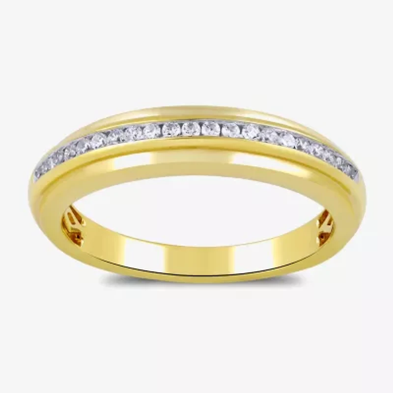 Womens 1 CT. T.W. Lab Grown White Diamond 14K Gold Over Silver Wedding Bridal Set