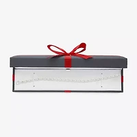 Womens 1/10 CT. T.W. Natural White Diamond Sterling Silver 7.5 Inch Tennis Bracelet