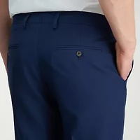 Haggar Premium Comfort Mens Straight Fit Dress Flat Front Pant