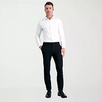 Haggar JMH Ultra 4-Way Stretch Mens Slim Fit Flat Front Pant