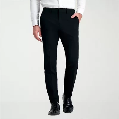Haggar JMH Ultra 4-Way Stretch Mens Slim Fit Flat Front Pant