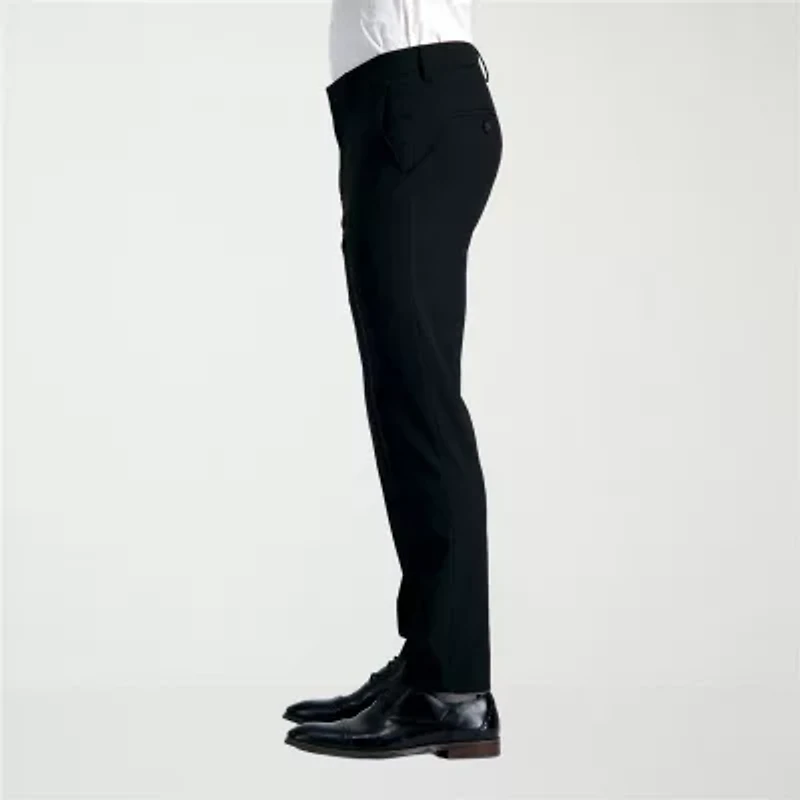 Haggar JMH Ultra 4-Way Stretch Mens Slim Fit Flat Front Pant