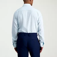 Haggar Smart Wash Mens Slim Fit Easy Care Long Sleeve Dress Shirt