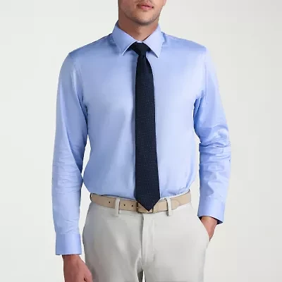 Haggar Premium Comfort Mens Classic Fit Easy Care Long Sleeve Dress Shirt