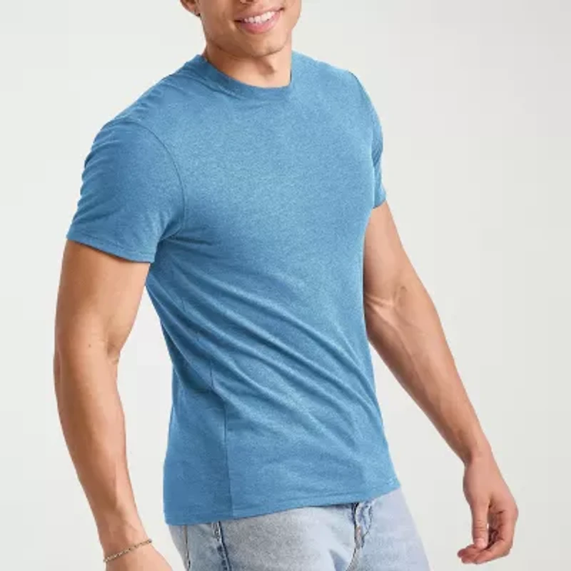 Hanes Mens Crew Neck Short Sleeve Active T-Shirt