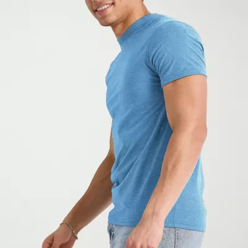 Hanes Mens Crew Neck Short Sleeve Active T-Shirt