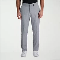 Haggar Smart Wash With Repreve Mens Comfort Waistband Slim Fit Flat Front Pant