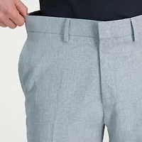 Haggar Smart Wash With Repreve Mens Comfort Waistband Slim Fit Flat Front Pant