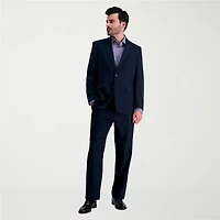 Haggar JMH Herringbone Mens Stretch Fabric Classic Fit Suit Jacket