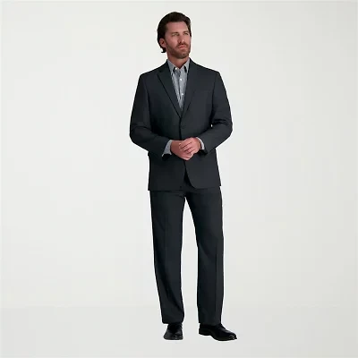 Haggar JMH Premium Stretch Mens Classic Fit Pleated Front Suit Pant