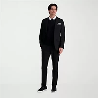 Haggar JMH 4 Way Stretch Ultra Mens Stretch Fabric Super Slim Fit Suit Jacket