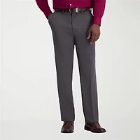 Haggar Mens Regular Fit Dress Flat Front Pant