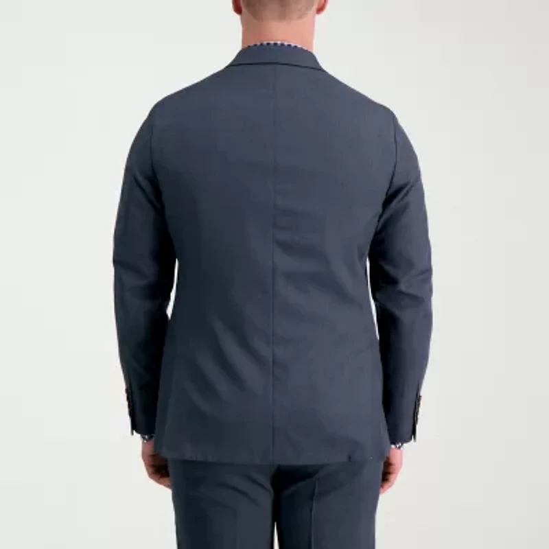 Haggar Smart Wash Mens Stretch Fabric Slim Fit Suit Jacket