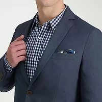 Haggar Smart Wash Mens Stretch Fabric Slim Fit Suit Jacket