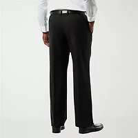 Haggar JMH Premium Stretch Sharkskin Mens Big Fabric Classic Fit Flat Front Suit Pant