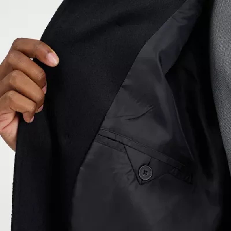 Haggar Twill Mens Midweight Overcoat