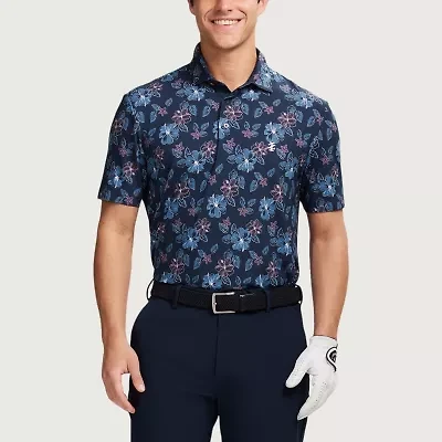 IZOD Swingflex Elite Mens Regular Fit Short Sleeve Polo Shirt