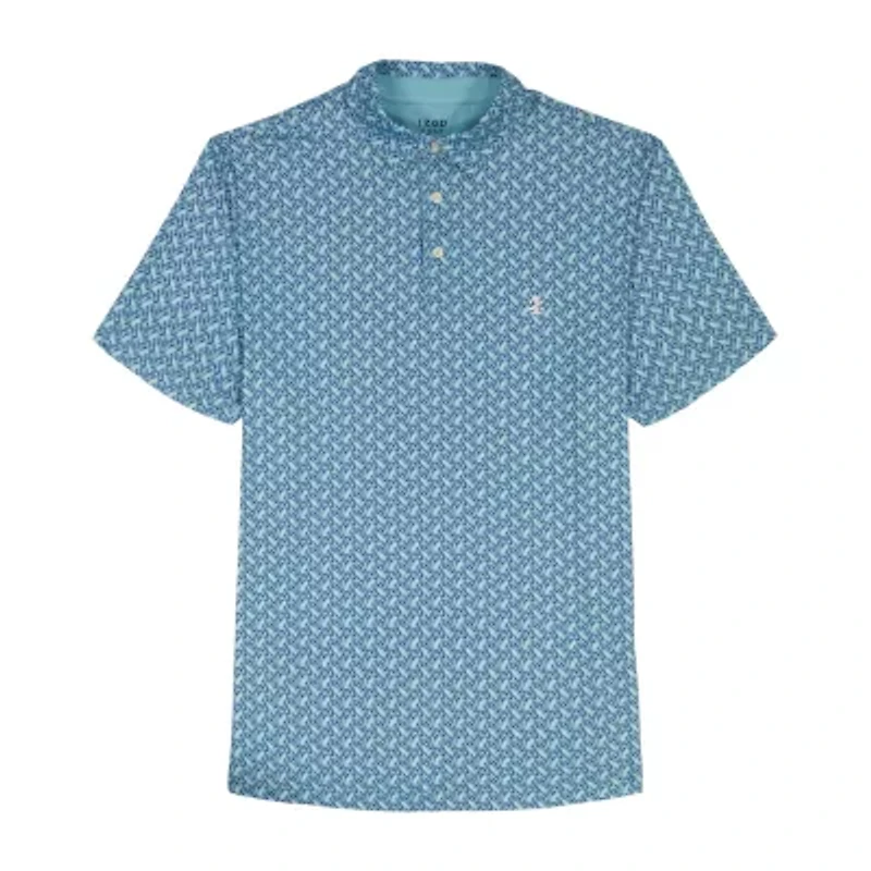 IZOD Swingflex Elite Mens Regular Fit Short Sleeve Polo Shirt