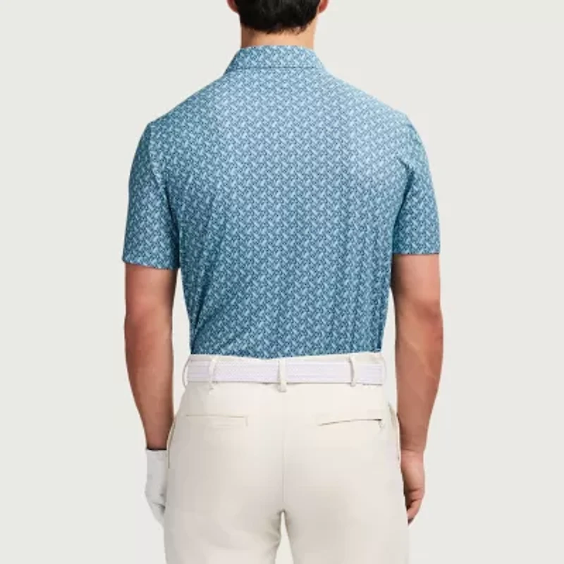 IZOD Swingflex Elite Mens Regular Fit Short Sleeve Polo Shirt