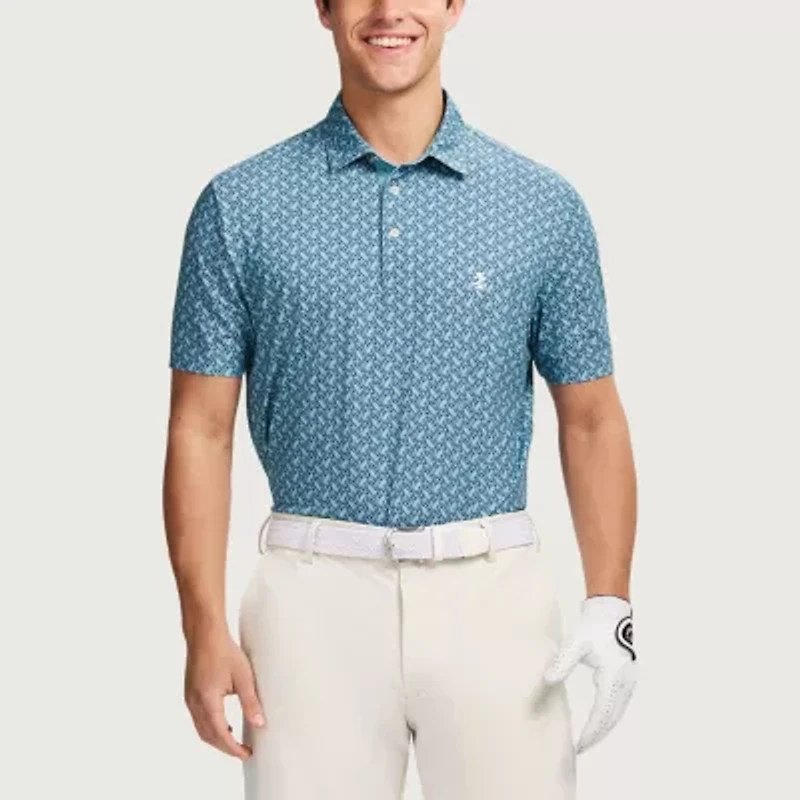 IZOD Swingflex Elite Mens Regular Fit Short Sleeve Polo Shirt