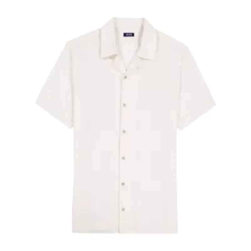IZOD Saltwater Dune Texture Mens Short Sleeve Classic Fit Button-Down Shirt