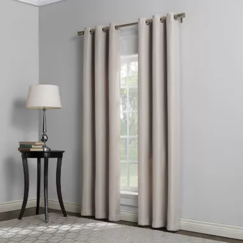 Copley Grommet Top Blackout Set of 2 Curtain Panel