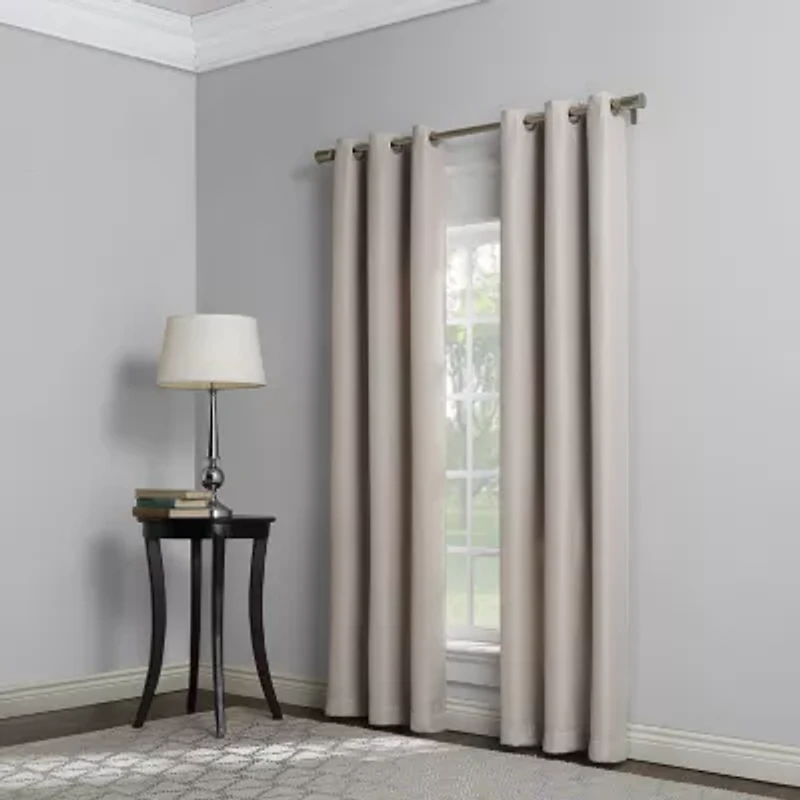 Copley Grommet Top Blackout Set of 2 Curtain Panel