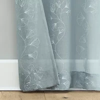 Constance Rod Pocket Sheer Set of 2 Curtain Panel