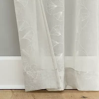 Constance Rod Pocket Sheer Set of 2 Curtain Panel