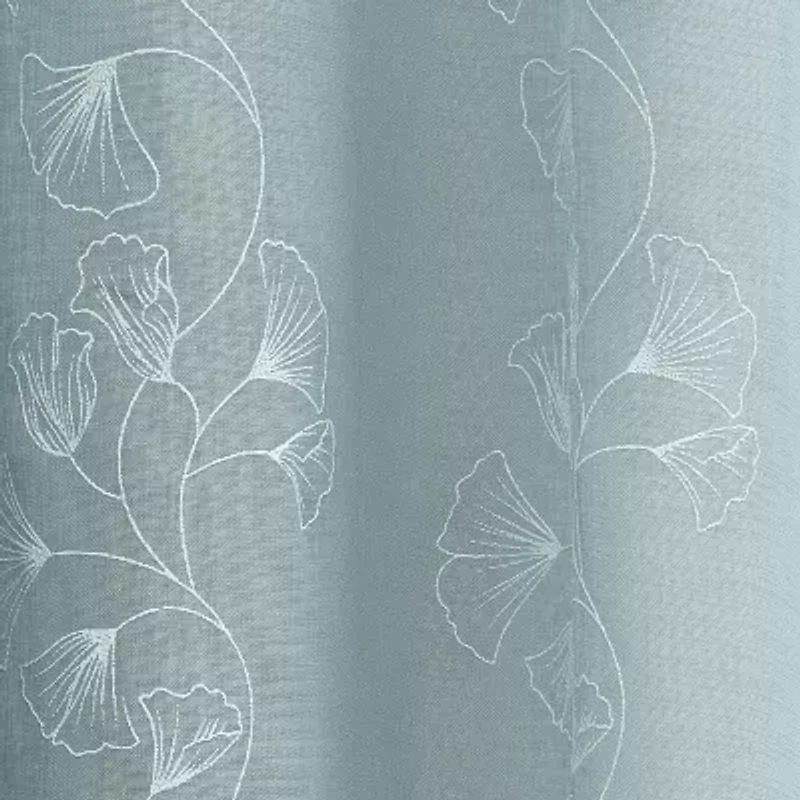 Constance Rod Pocket Sheer Set of 2 Curtain Panel