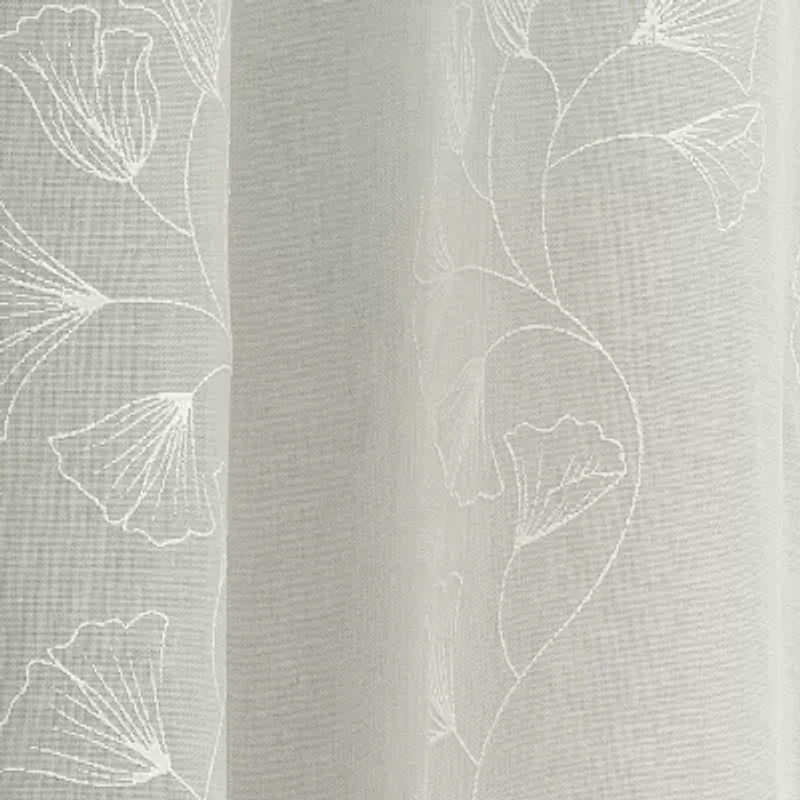 Constance Rod Pocket Sheer Set of 2 Curtain Panel