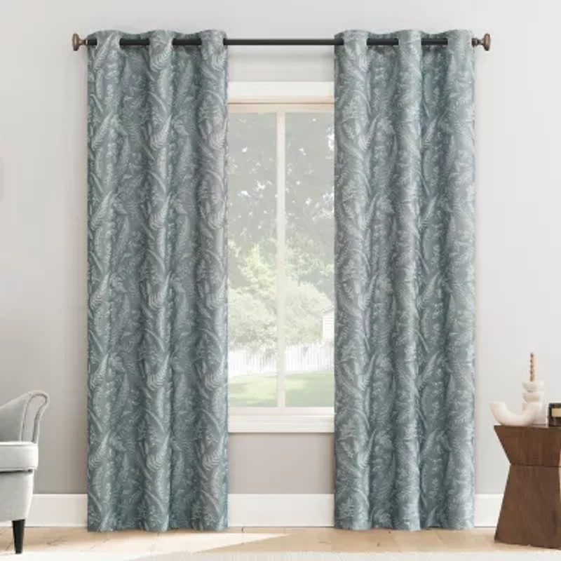 Bonnie Grommet Top Light-Filtering Set of 2 Curtain Panel