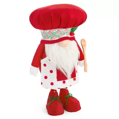 North Pole Trading Co. 20in Baker Christmas Gnome