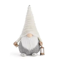 North Pole Trading Co. 27in Led Lantern Christmas Gnome
