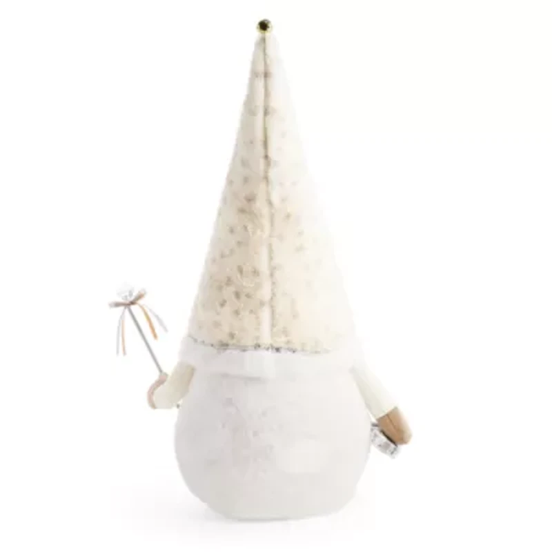 North Pole Trading Co. 27in Staff Christmas Gnome