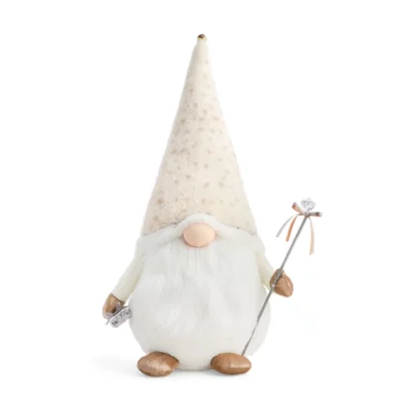 North Pole Trading Co. 27in Staff Christmas Gnome