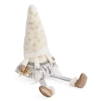 North Pole Trading Co. Medium Sitter Sequin Skirt Christmas Gnome