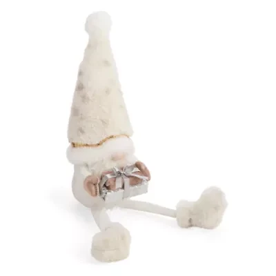 North Pole Trading Co. Small Sitter Giftbox Christmas Gnome