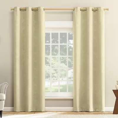 Nicola Grommet Top Light-Filtering Set of 2 Curtain Panel