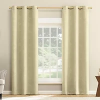 Nicola Grommet Top Light-Filtering Set of 2 Curtain Panel