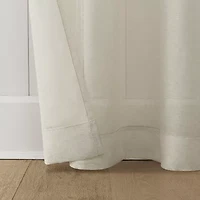 Cherine Tab Top Sheer Set of 2 Curtain Panel