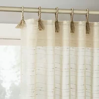 Mona Tab Top Sheer Set of 2 Curtain Panel