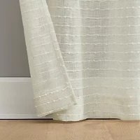 Hadden Grommet Top Sheer Set of 2 Curtain Panel