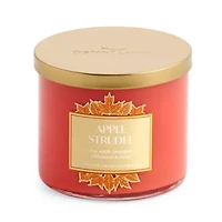 Distant Lands Apple Strudel 3-Wick Scented Jar Candle