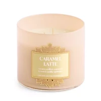 Distant Lands Caramel Latte 3-Wick Scented Jar Candle